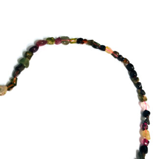 Colourful stone beads by strand - size 5 mm - length 40 cm