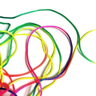 Rainbow polyester cord - diametre 2.5 mm