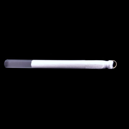 White tassels for earrings - length 70 mm - 2 pieces