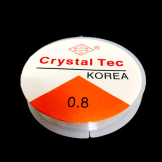 Transparent elastic line - diametre 0.8 mm