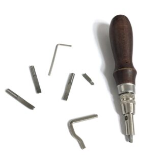 Leather grooving tool - size 25 x 140 mm