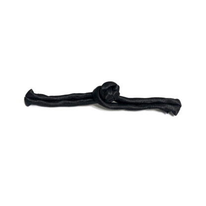 Black knot frog button closure - length 110 mm