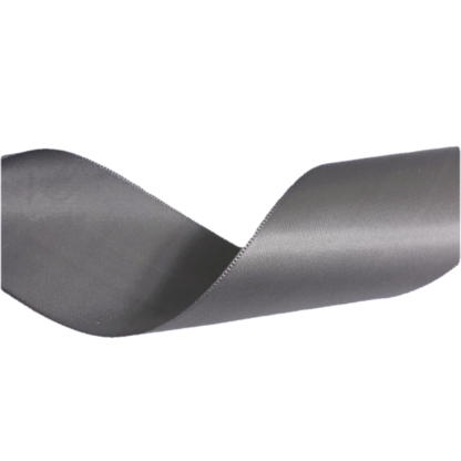 Grey satin ribbon by metre - 25 mm