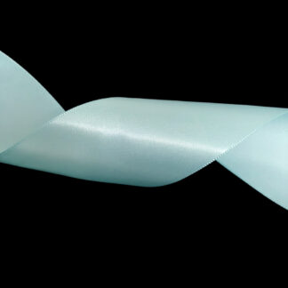 Light aqua satin ribbon by metre - width 25 mm