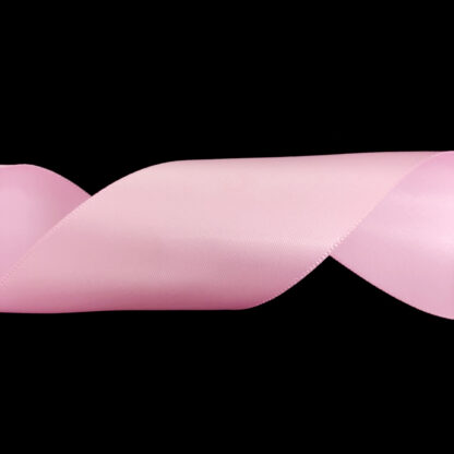 Light pink satin ribbon by metre - width 10 mm