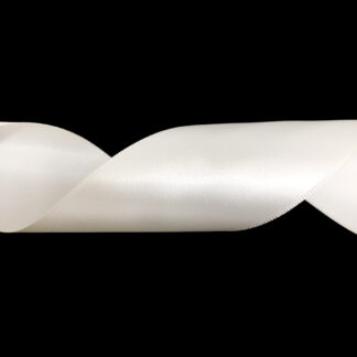 Cream satin ribbon by metre - width 10 mm