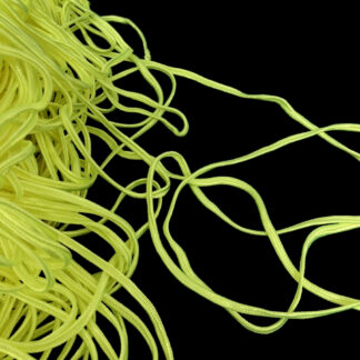 Greenish yellow soutache braid by metre - width 3 mm