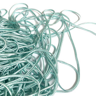 Greenish light blue soutache braid by metre - width 3 mm