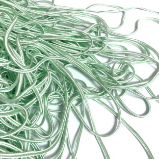 Light green soutache braid by metre - width 3 mm