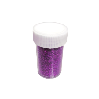 Pink glitter powder - net weight 15 g