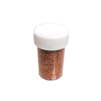 Reddish cream glitter powder - net weight 15 g