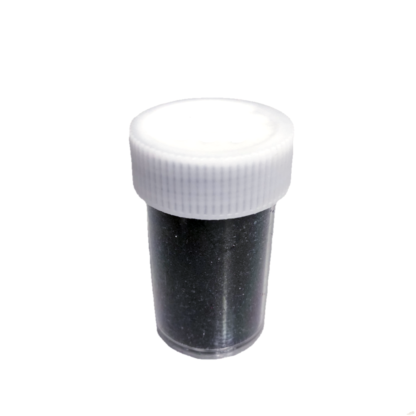 Black glitter powder - net weight 15 g