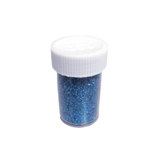 Light blue glitter powder - net weight 15 g