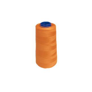 Light orange stretch thread by cone - size 100 D/2