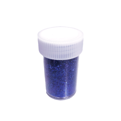 Blue glitter powder - net weight 15 g