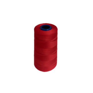 Red stretch thread by cone - size 100 D/2