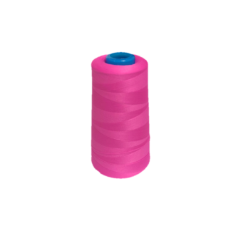 Pink stretch thread by cone - size 100 D/2