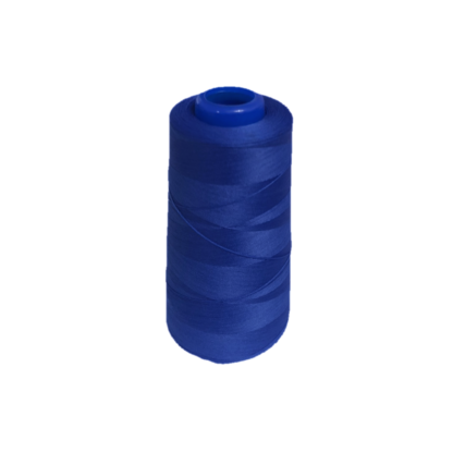 Blue stretch thread by cone - size 100 D/2