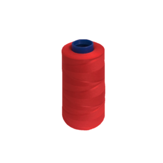 Yellowish red stretch thread by cone - size 100 D/2