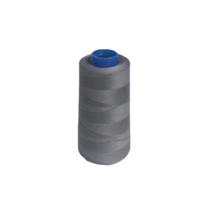 Grey stretch thread by cone - size 100 D/2