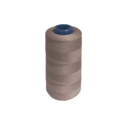 Pinkish light brown stretch thread by cone - size 100 D/2