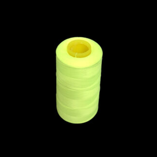 Greenish yellow stretch thread by cone - size 100 D/2