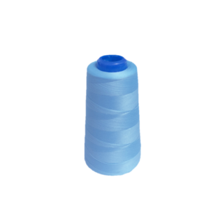 Light blue stretch thread by cone - size 100 D/2