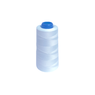 Light blue stretch thread by cone - size 100 D/2
