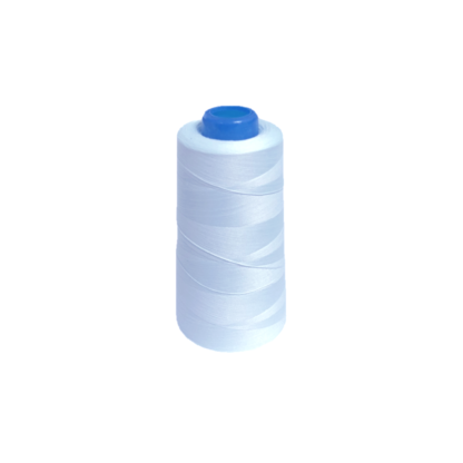 Light blue stretch thread by cone - size 100 D/2