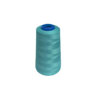 Bluish light green stretch thread by cone - size 100 D/2