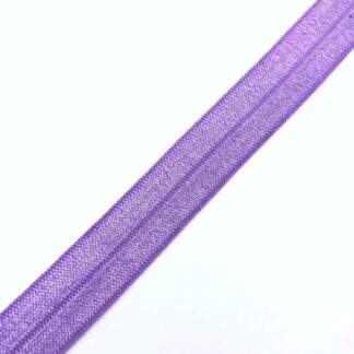 Light purple elastic ribbon by metre - width 15 mm