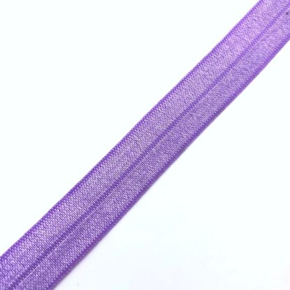 Light purple elastic ribbon by metre - width 15 mm