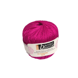 Pink crochet cotton thread - weight 50 g