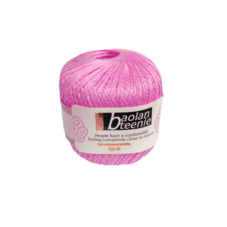 Light pink crochet cotton thread - weight 50 g