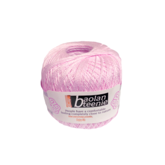 Light pink crochet cotton thread - weight 50 g