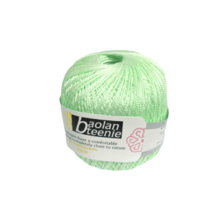 Light yellowish green crochet cotton thread - weight 50 g