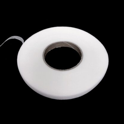 Iron-on double-sided white adhesive hemming tape - width 15 mm
