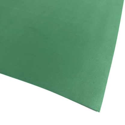 Green foam sheet by piece - thickness 1 mm - size 490 х 490 mm