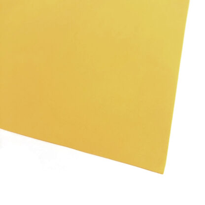 Reddish yellow foam sheet by piece - thickness 1 mm - size 490 х 490 mm