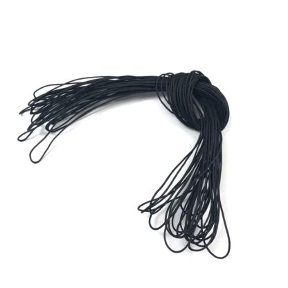 Black knotting string - diametre 0.8 mm - 10 metres