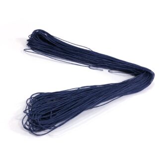 Navy waxed cotton cord - diametre 1 mm