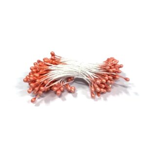 Orange pink flower stamens - length 65 mm