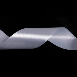 Grey satin ribbon by metre - width 40 mm