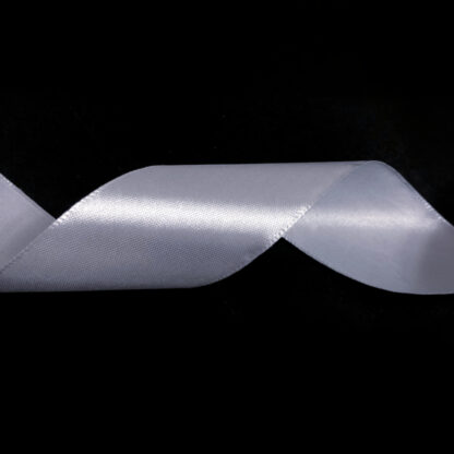 Grey satin ribbon by metre - width 40 mm